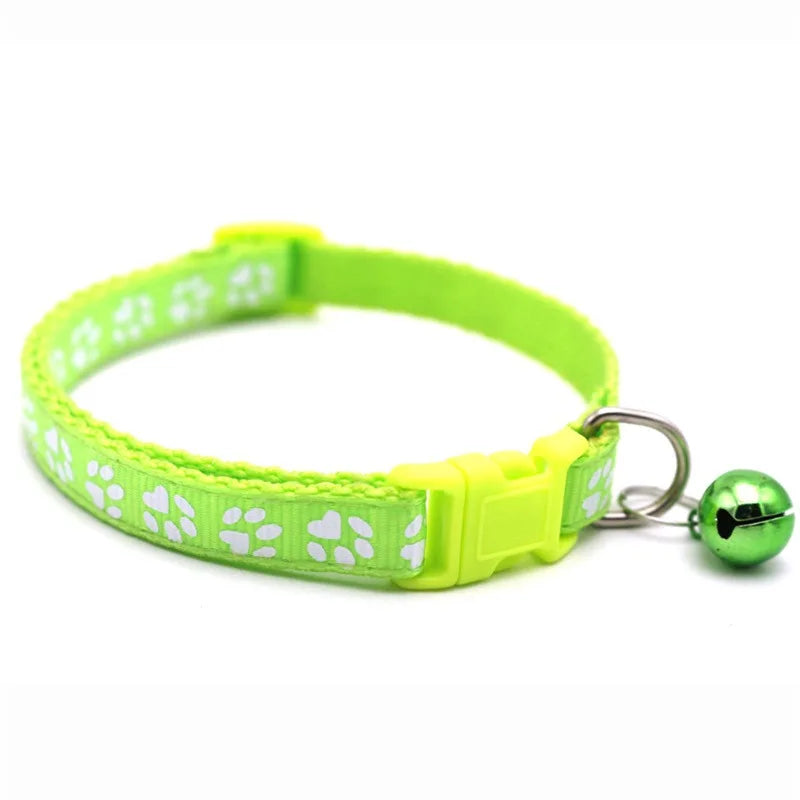Wholesale Adjustable Cat Collars with Bell – Cute Necklaces for Cats, Kittens & Puppies