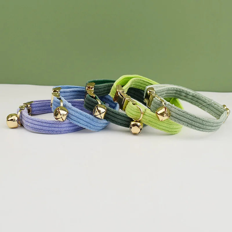 Personalized Cat Collar with Custom ID Tag – Adjustable, Stylish & Safe for Cats and Kittens