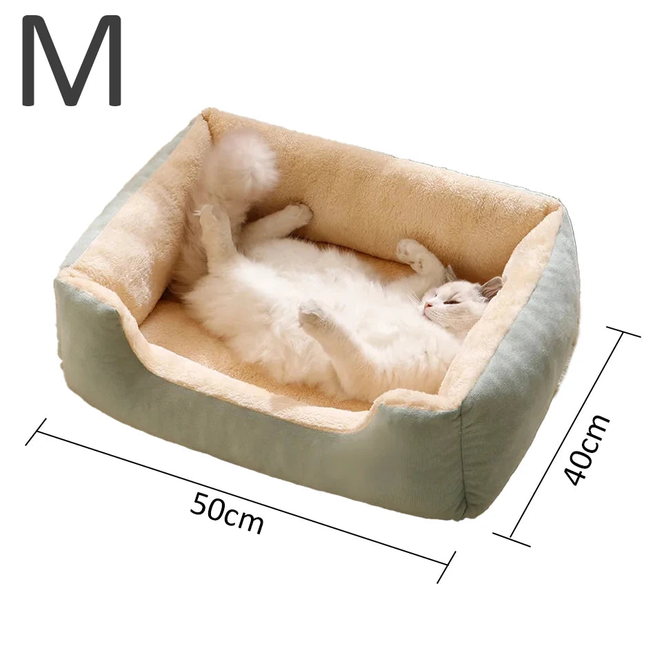 Cat & Dog Bed – Cozy Cushion, Basket, and Habitat Accessory for Pets