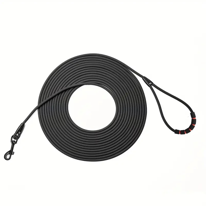 Dog Leash Long Lead – Heavy Duty Rope with Comfortable Handle for Training & Tracking (5ft, 10ft, 20ft, 30ft) for Small, Medium & Large Dogs