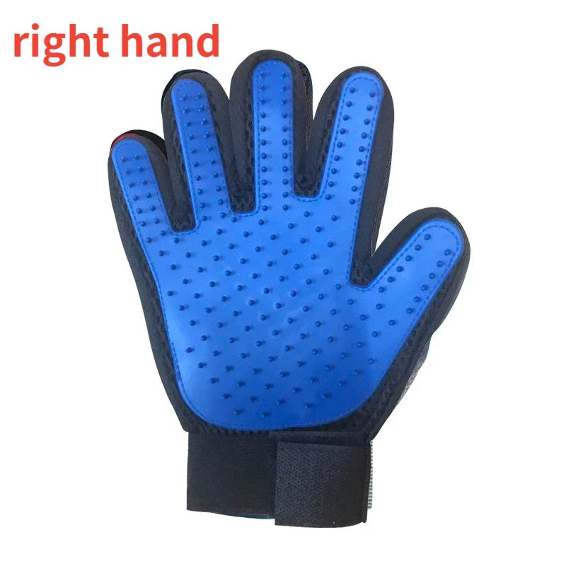 Pet Grooming Glove – Wool Deshedding & Massage Glove for Cats and Dogs