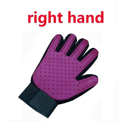 Pet Grooming Glove – Wool Deshedding & Massage Glove for Cats and Dogs