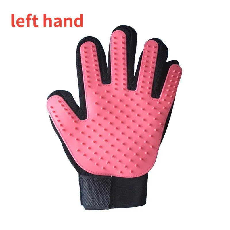 Pet Grooming Glove – Wool Deshedding & Massage Glove for Cats and Dogs
