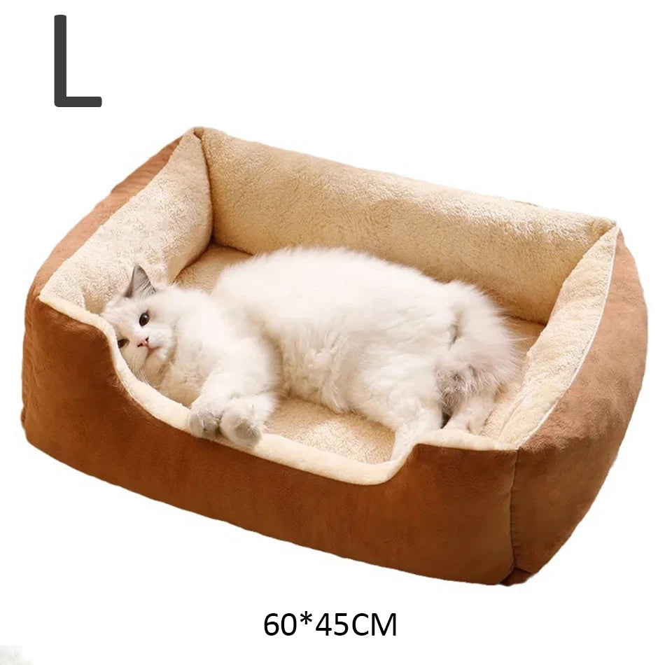 Cat & Dog Bed – Cozy Cushion, Basket, and Habitat Accessory for Pets