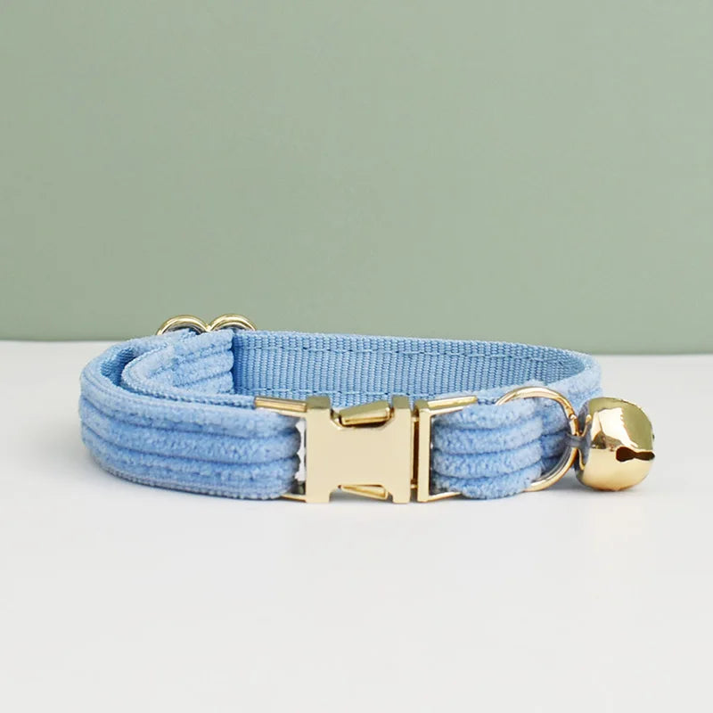 Personalized Cat Collar with Custom ID Tag – Adjustable, Stylish & Safe for Cats and Kittens