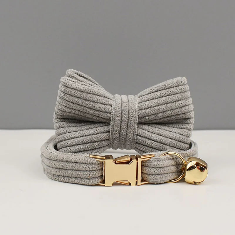 Personalized Cat Collar with Custom ID Tag – Adjustable, Stylish & Safe for Cats and Kittens