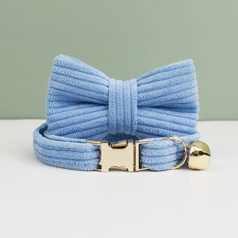 Personalized Cat Collar with Custom ID Tag – Adjustable, Stylish & Safe for Cats and Kittens