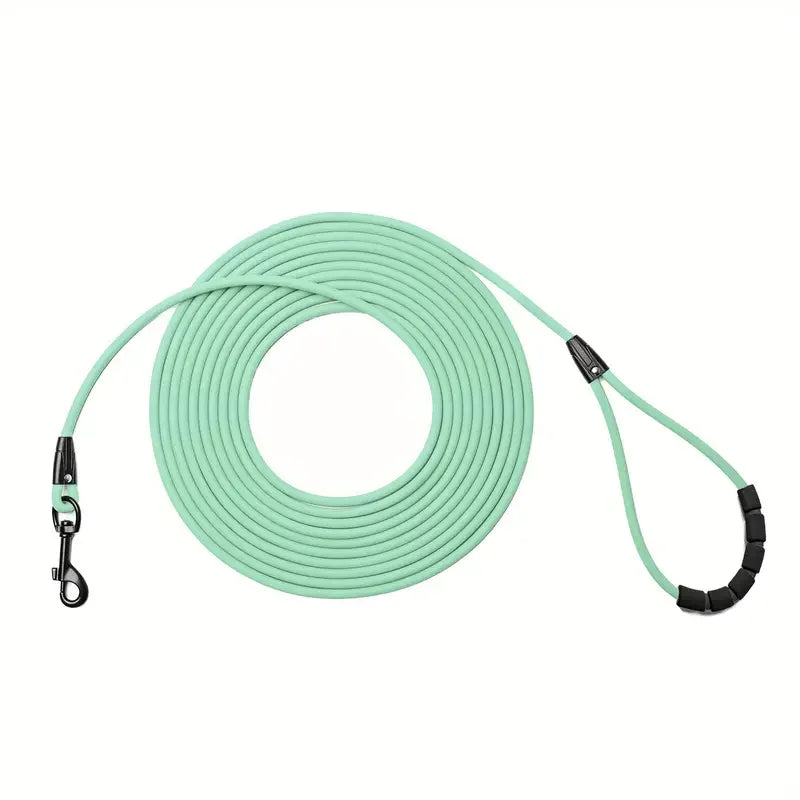 Dog Leash Long Lead – Heavy Duty Rope with Comfortable Handle for Training & Tracking (5ft, 10ft, 20ft, 30ft) for Small, Medium & Large Dogs