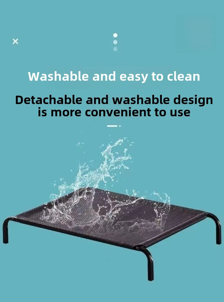 Detachable & Washable Dog Bed – Moisture-Resistant, Tear-Resistant, All-Season Comfort for All Breeds Including Corgi & Teddy