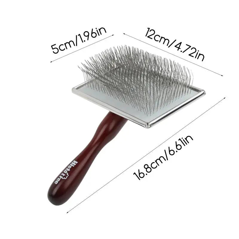 Dogs Grooming Comb & Shedding Slicker Brush – Portable Massage & Detangling Tool for Small, Medium & Large Dogs and Cats