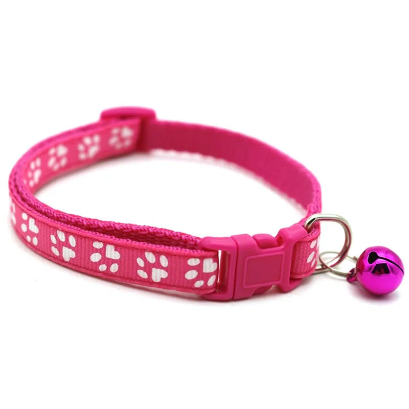 Wholesale Adjustable Cat Collars with Bell – Cute Necklaces for Cats, Kittens & Puppies
