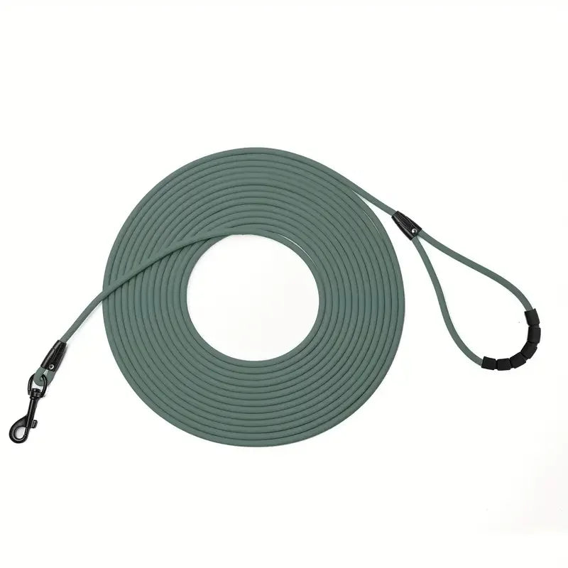 Dog Leash Long Lead – Heavy Duty Rope with Comfortable Handle for Training & Tracking (5ft, 10ft, 20ft, 30ft) for Small, Medium & Large Dogs