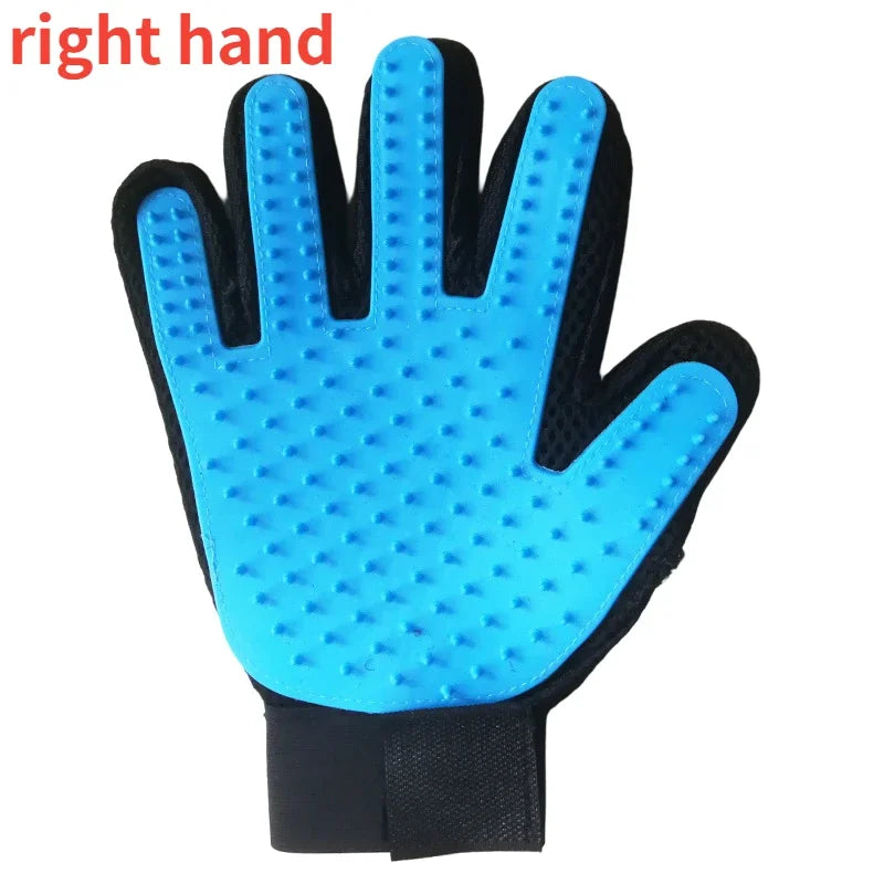 Pet Grooming Glove – Wool Deshedding & Massage Glove for Cats and Dogs