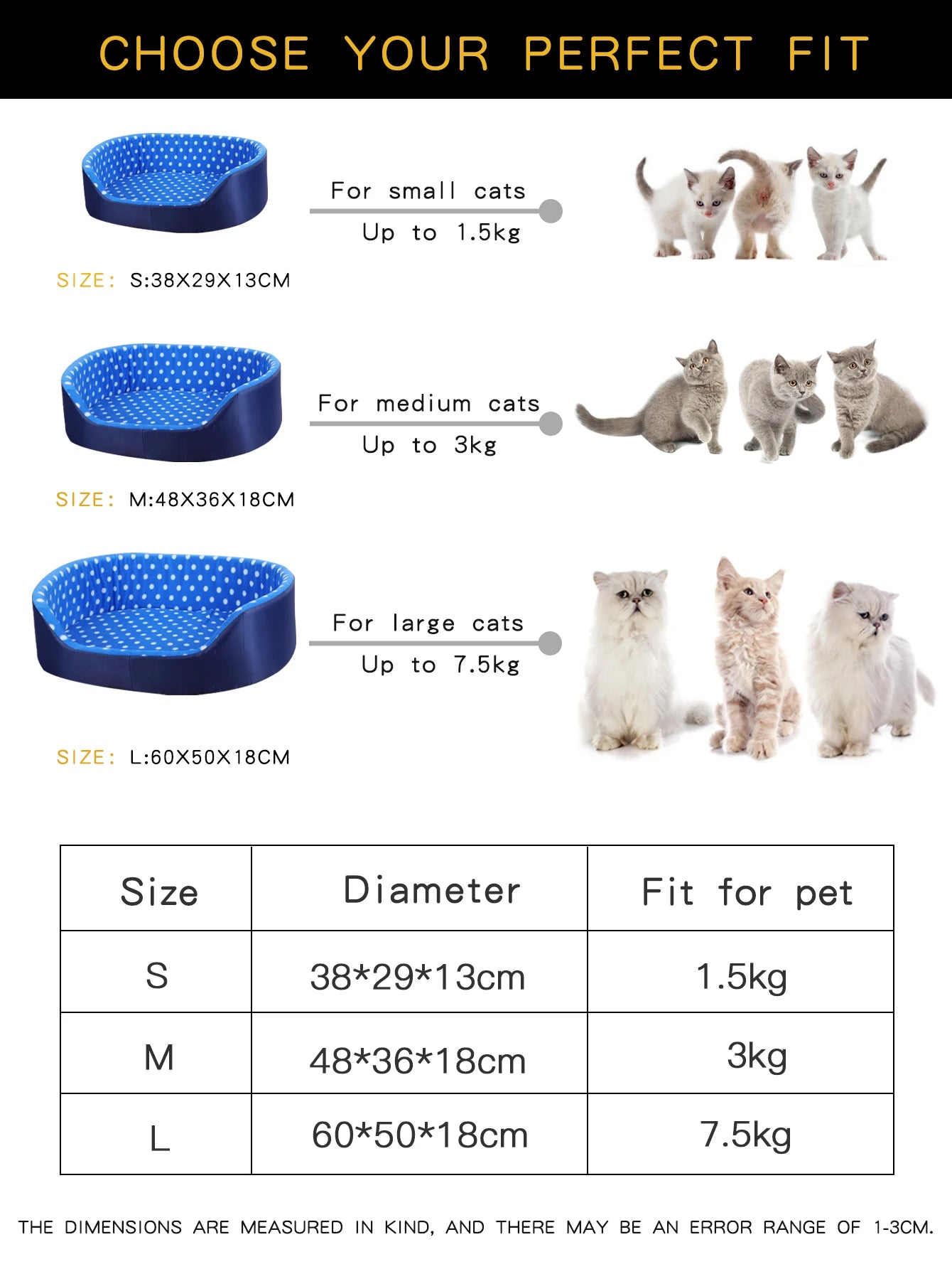 Cats Bed – Pet Furniture & Habitat Sofa for Cozy Cat Homes
