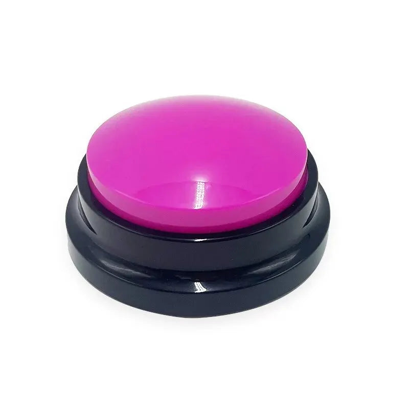 Funny Recordable Dog Toy – Portable Talking Pet Button for Travel & Play, Interactive Speaking Pet Starter