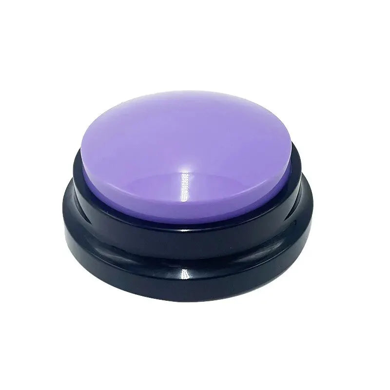 Funny Recordable Dog Toy – Portable Talking Pet Button for Travel & Play, Interactive Speaking Pet Starter