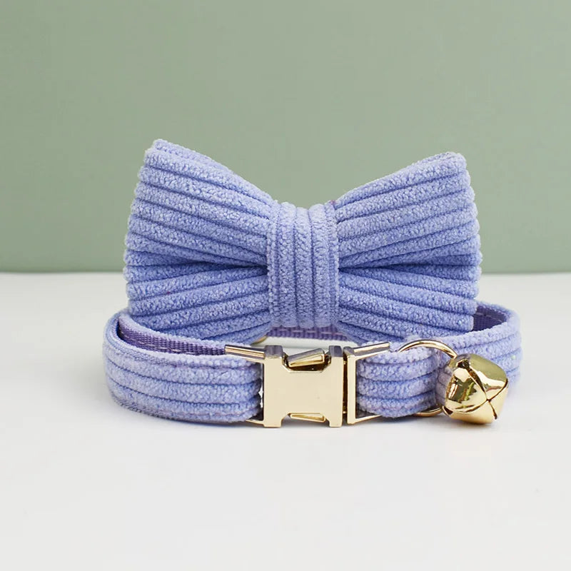Personalized Cat Collar with Custom ID Tag – Adjustable, Stylish & Safe for Cats and Kittens